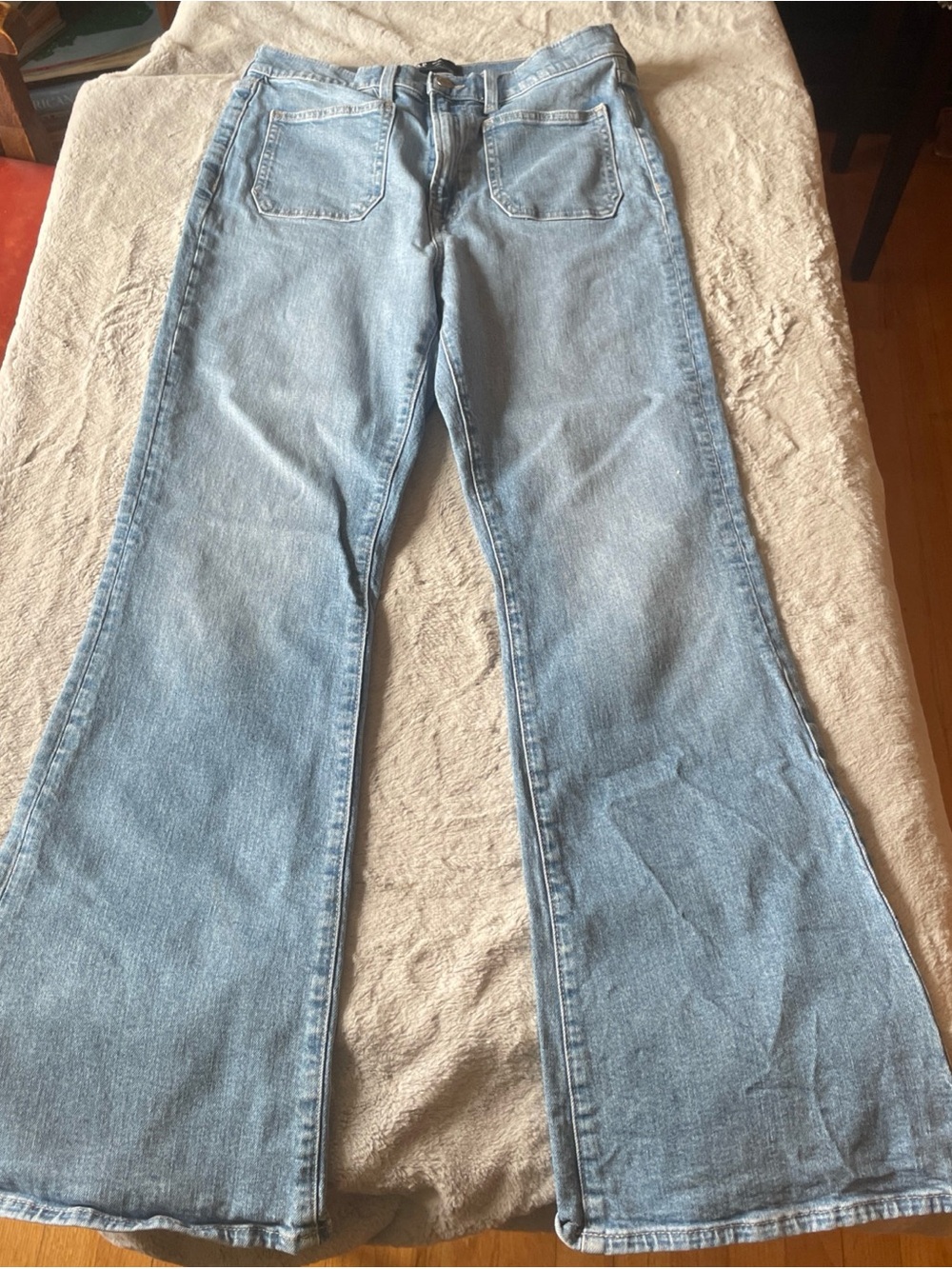 GAP 70’s Flare Light Blue Women's Wide-Leg Flare Jeans Sz 10/30R